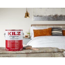 KILZ Original White Flat Oil-Based Primer 1 Gal. - Total Qty: 4