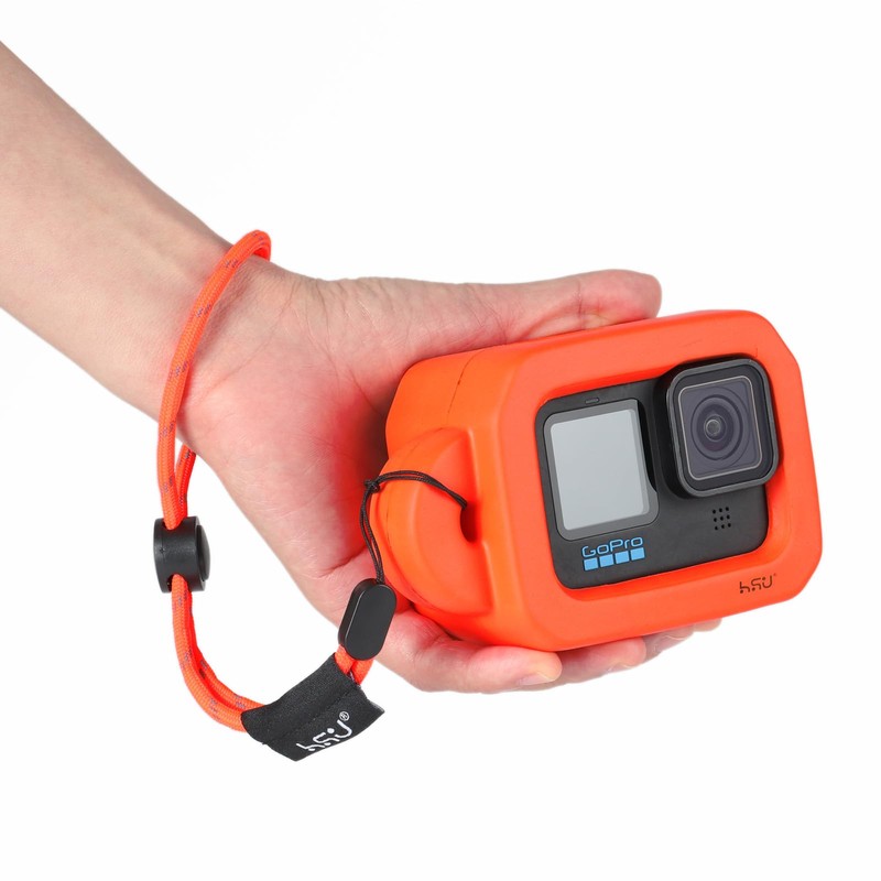 HSU Super Buoyancy Gopro Floating Case Underwater Accessories Orange Float