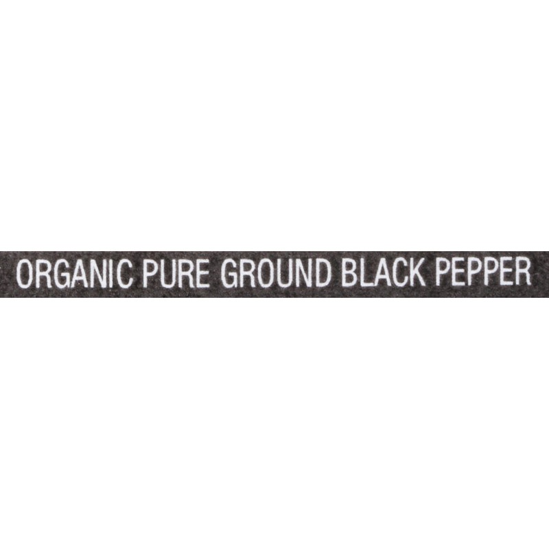 McCormick Fine Ground Black Pepper (Organic, Non-GMO, Kosher), 12 oz