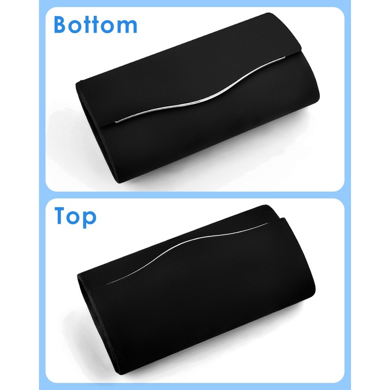 TINDTOP Clutch Purses for Women, Formal Evening Bags Suede Shoulder