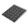 Numeric Keyboard Mini USB Rechargeable Wired 28 Keys Thin Portable