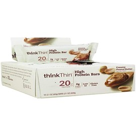 Think Thin Creamy Peanut Butter, 2.1oz (10 Count)