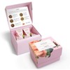 Tea Forte Jardin 3-Piece Premium Tea Gift Set with Rose