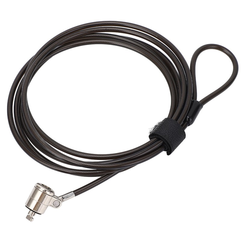Laptop Cable Lock with 2 Keys Adjustable Length Flexibility Theft