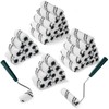 50 Pack 2 Inch and 4 Inch Microfiber Paint Roller
