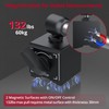 XUNTOP Digital Dial Indicator 1inch/0.0005inch with 132lbs/60kg Magnetic Base,Inch/Metric Conversion