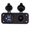 Marine Grade RV Dual USB & 12V Power Socket (2