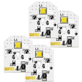 Gurtice New Upgraded 4 Pack WR55X11132 WR55X25754 LED Light for GE Refrigerator Replace WR55X30602 WR55X26486 PS4704284 3033142 EAP12172918 AP6261806