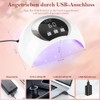 LKE 54W UV Lamp for Gel Nails with LCD Display