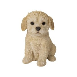 Uvia H14293 Sitting Toy Poodle (Small) 4.6 x 3.7 x 5.6 inches (11.8 x 9.3 x 14.3 cm), Doll, Figurine, Figurine, Animal, Garden, Decoration, Dog, Dog