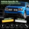 Front Grille Lights for 2022-2024 Ford Maverick XL XLT Lariat