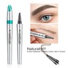 Eyebrow Pencil with 4 Tips, Micro Head, Liquid Eyebrow Microblading