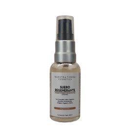 Nuestra Tierra Cosmetica Suero Regenerante con Baba de Caracol, Fórmula Natural, 35ml, con Colágeno Vegetal y Silicio Orgánico
