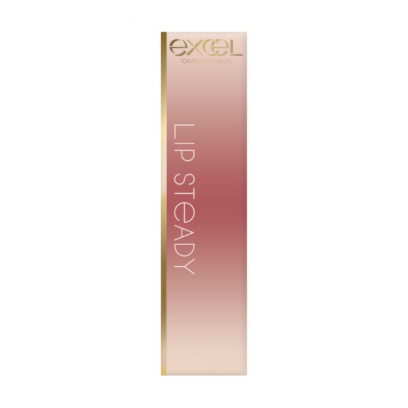 Excel Lip Steady SD02 Talk to You Lipstick, Mucous Membrane,