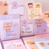 WIICOYK 6 Pack Sticky Notes Cute, Self-Stick Memo Pads Pastel,