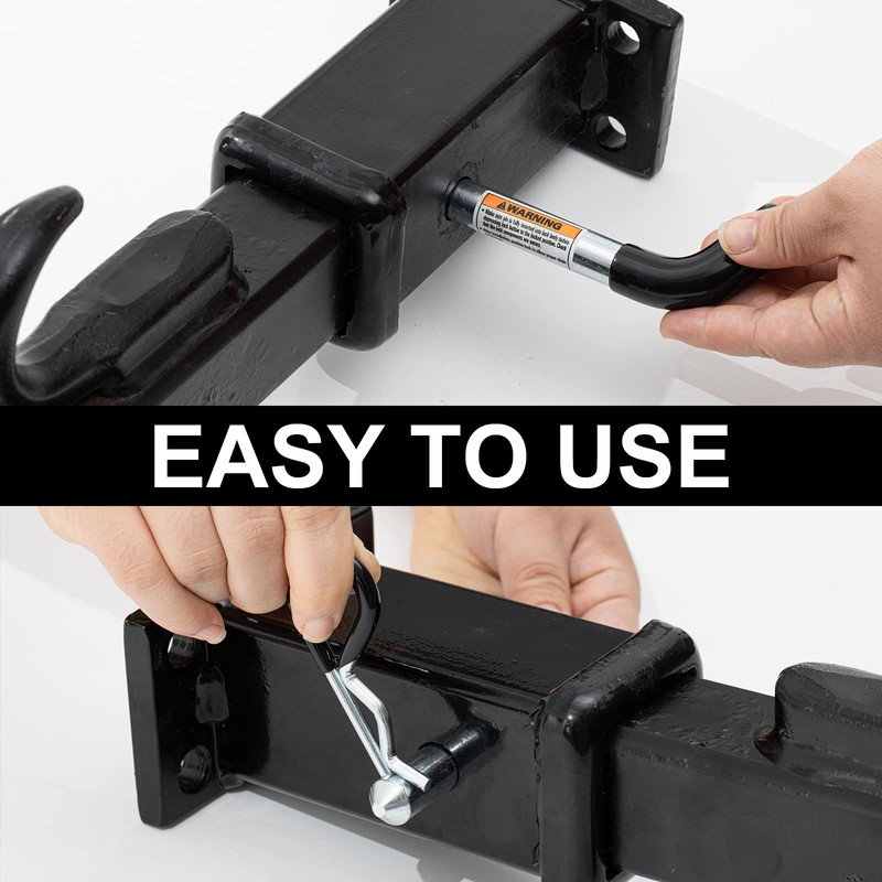 TOPSHINE Trailer Hitch Pin & Clip 4 Pack, 5/8 Inch