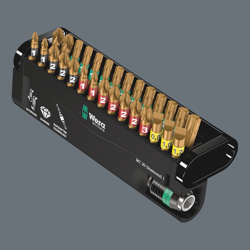 Wera 05057431001 Diamond 1 Bit-Check (30 Piece)