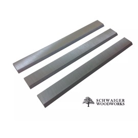 Delta 6" inch Jointer Blades Knives for Delta Jointer 37-205 & 37-220 - (Set of 3)