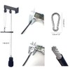 CampTeck U7280 Stainless Steel Gym Cable, Replacement Multi Gym Cable,