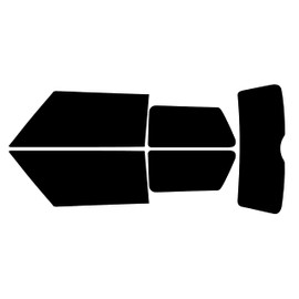 True Line Automotive Window Tint Film for Cars Compatible with Mini Cooper 2 Door Hardtop 2002-2006 - Customizable All Side and Back Windows - Car Window Tint - Pre Cut Window Tint for Car Windows