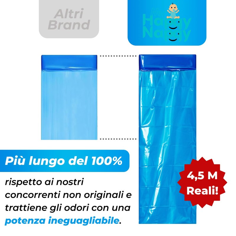 My Happy Nappy 16 Ricariche Compatibili con Tommee Tippee Twist
