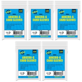 Arkero-G 60 Small Matte Card Sleeves Various Colours (Matte Card Sleeves) for Slim Games such as Yu-Gi-Oh! Japanese Size