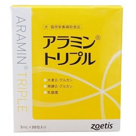 Aramin Triple for Dogs and Cats, 0.2 fl oz (5 ml) x 30 Packets (Stock Limited)