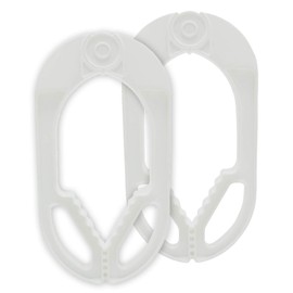 Nishida NST2 222752 Big Futon Shears, Set of 2, White, Width 6.7 x Depth 1.2 x Height 12.6 inches (17 x 3 x 32 cm)