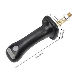 Bnineteenteam Excavator Joystick Handles,2Pcs 3 Button Excavator Joystick Handles 6 Pin Aluminum Alloy for DH DX150 215 225 300 370‑9C