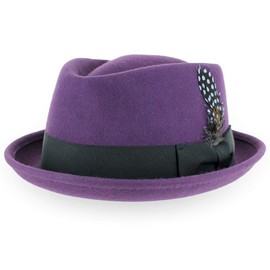 Belfry Crushable Porkpie Large Purple