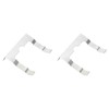 2PCs Car Rear License Lamp Clip 55077370AB Replacement for DODGE