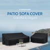 FORSPARK Outdoor Furniture Covers Waterproof, Patio Sofa Covers Heavy Duty,