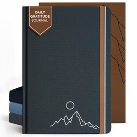 RYVE Gratitude Journal for Men: 6-Month Guided Mindfulness Journal with Prompts - Daily Gratitude Journal, Mens Journal for Writing, Mind Journal Men, Daily Journal Men, Mindfulness Gifts for Men