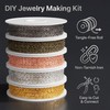 Chains for Jewellery Making 60 ft 6 Colours 2mm Jewellery