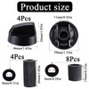 JISRKP 4 Pcs Cooker Knobs Replacement, Cooker Knobs, Gas Hob