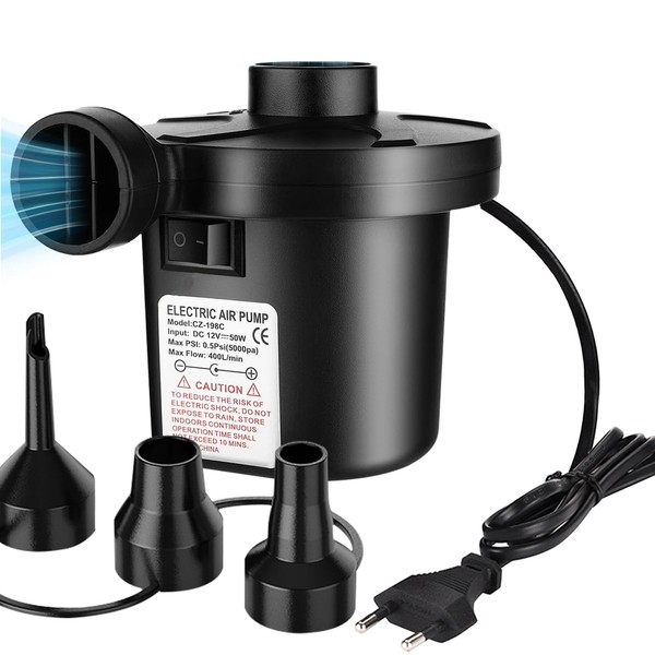 Herbst Electric Air Pump, 2 in 1 Air Pump Electric