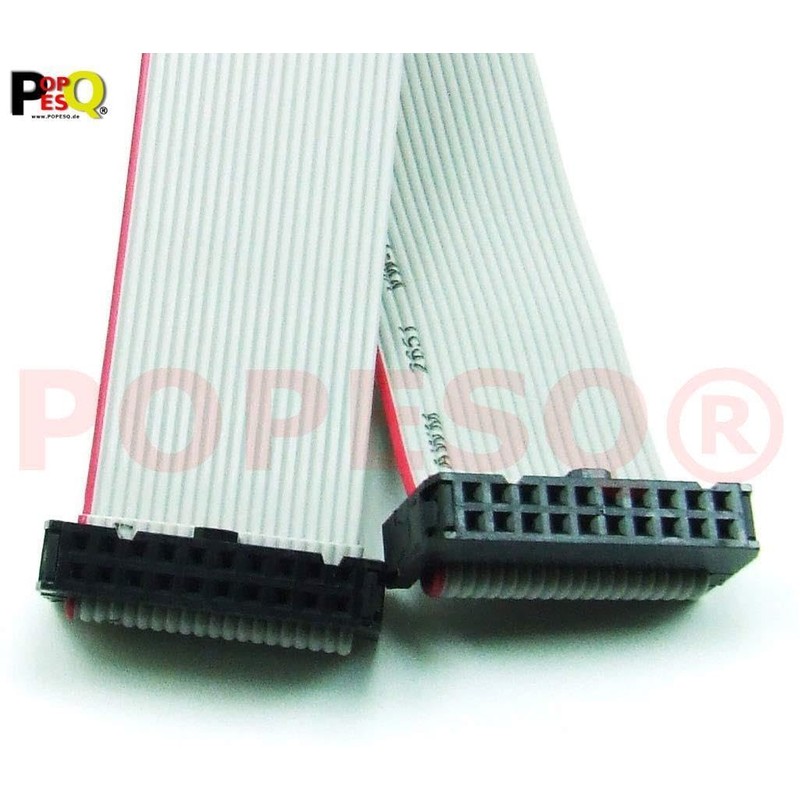 POPESQ® #A586 IDC Cable 20-Pin 30 cm 2.54 mm