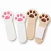 Cat Paw Toilet Seat Lifter Handle – 4 Pack Self-Adhesive