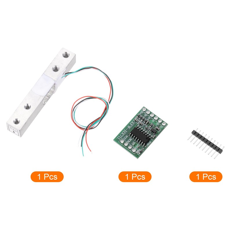MECCANIXITY Digital Load Cell Weight Sensor 5KG + HX711 Module