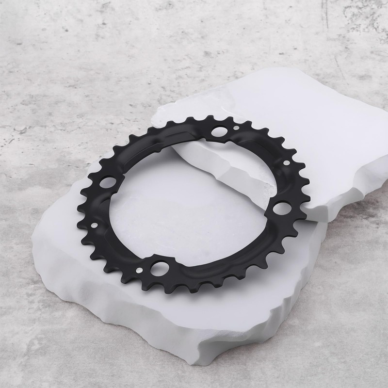 Briny River 32T 4-Hole Mountain Bike Chainring 104BCD Steel Compatible