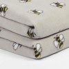 Dreamscene Bumble Bee Fleece Throw Blanket, Winter Warm Sofa Bed