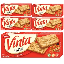 Dare Cracker Vinta Crackers Snacks 7.9 Oz Box 223 Gram x 5 Packs