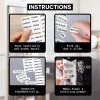 Rayliad Poetry Tiles - 536 Fightin' Words Word Magnets -