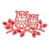 Owls Metal Die Cuts,Cutting Dies for Card Making Clearance,Embossing Dies