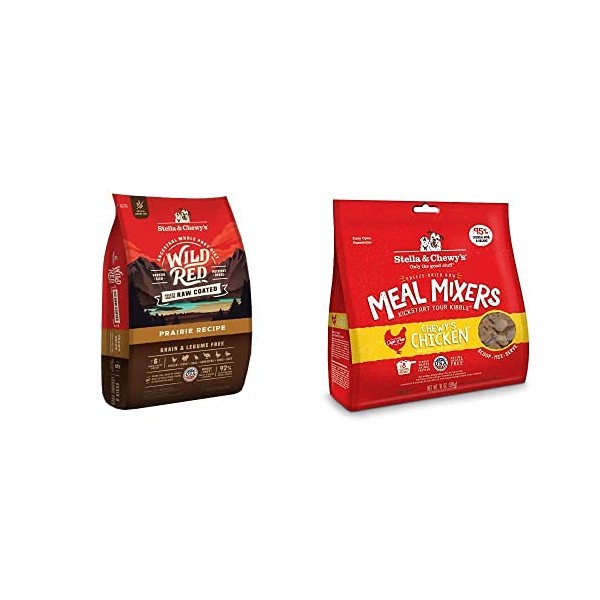 Stella & Chewy's Wild Red Raw Coated Kibble Dry Dog