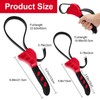 Strap Wrench Set, 2 Pcs Adjustable Rubber Strap Wrench, Oil