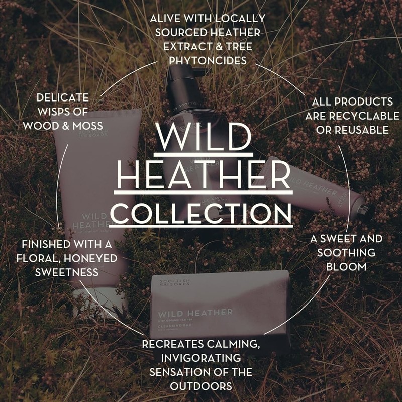 Scottish Fine Soaps Wild Heather Hand Care Set 2 x