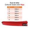 FIRE SPORTS® Cinta de Grado Judo Cinturón Deportivo Artes Marciales