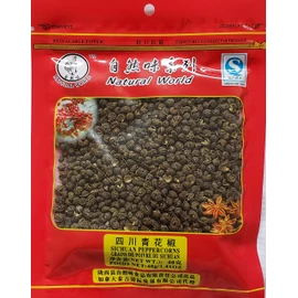 Natural World Green Sichuan Peppercorns 40 Grams