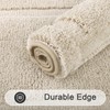 SHACOS Super Soft Small Bathroom Rugs 16x24 inch Microfiber Bath